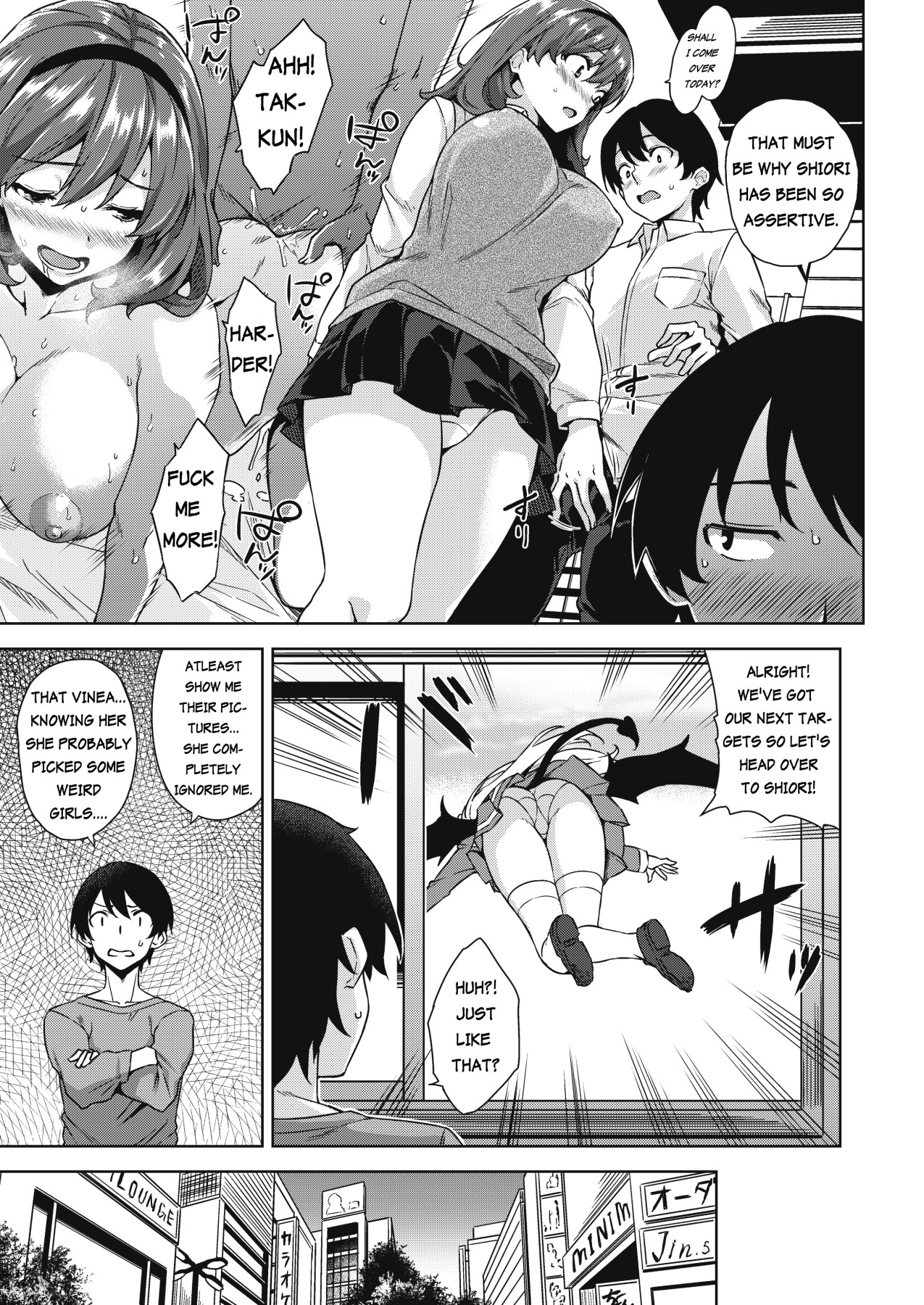 Hentai Manga Comic-Devil Highschooler! -Creating a Harem With a Devil App- Ch.2-Read-4